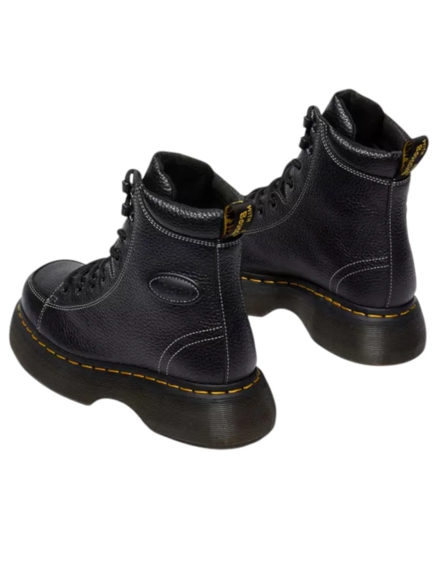 Ботинки женские Dr. Martens BUZZ 8-EYE Milled Nappa — изображение 3 из 6, черный