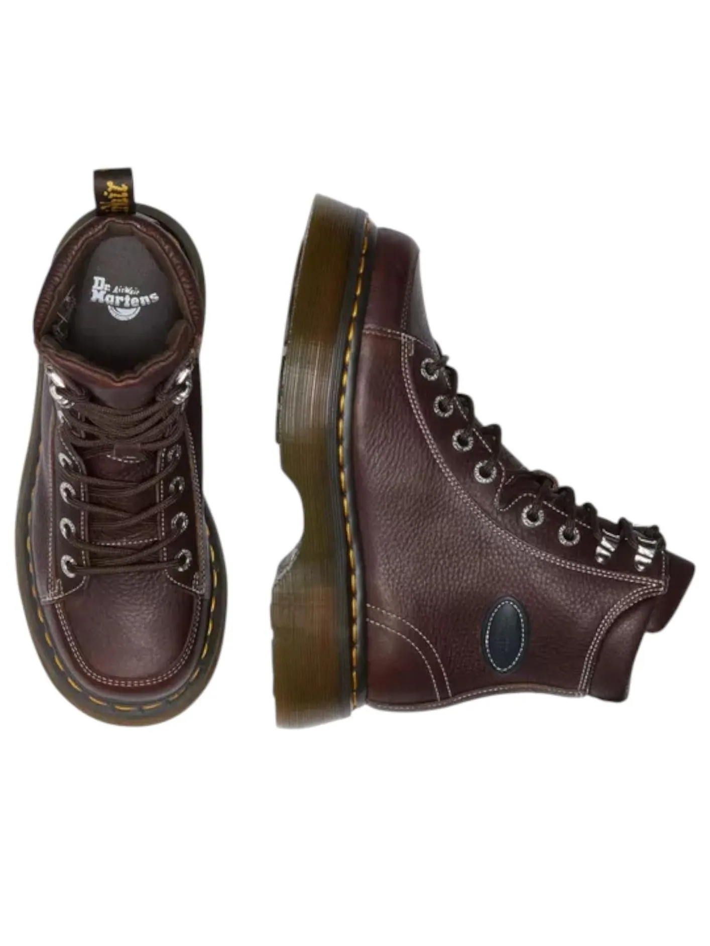 Ботинки Dr. Martens BUZZ 8-EYE Grizzly — изображение 5 из 6, коричневый