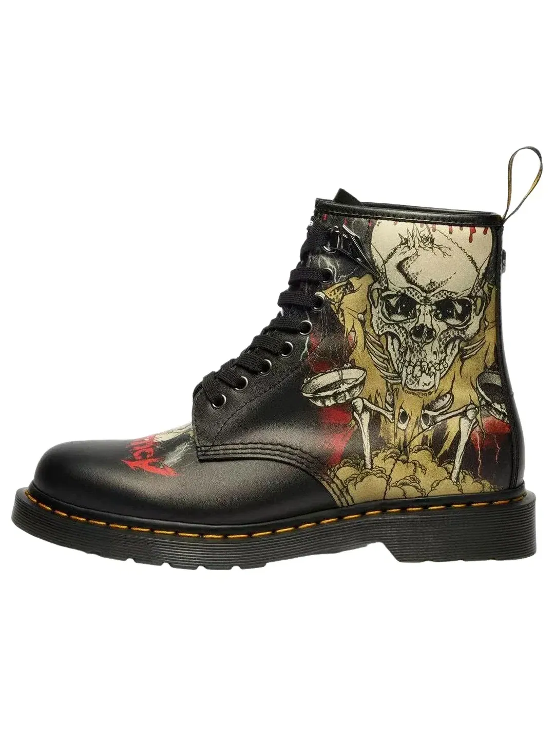 Ботинки мужские Dr. Martens 1460 Metallica, кожаные, шнуровка — изображение 1 из 4, мульти
