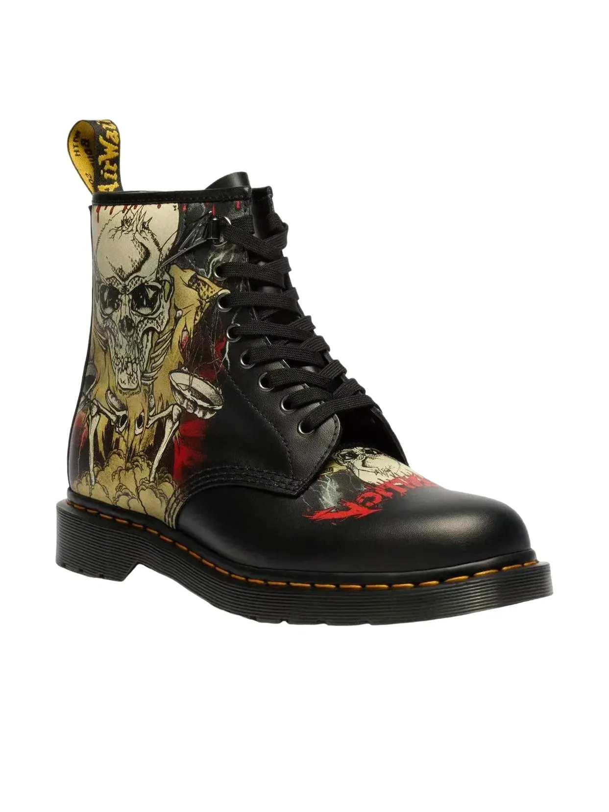 Ботинки мужские Dr. Martens 1460 Metallica, кожаные, шнуровка — изображение 2 из 4, мульти