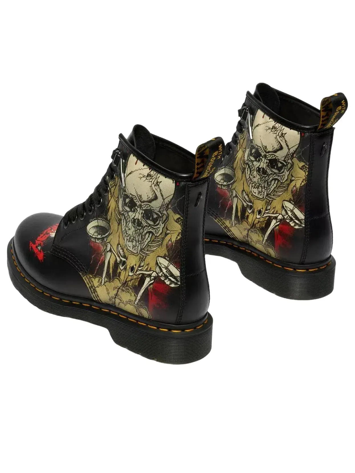 Ботинки мужские Dr. Martens 1460 Metallica, кожаные, шнуровка — изображение 4 из 4, мульти