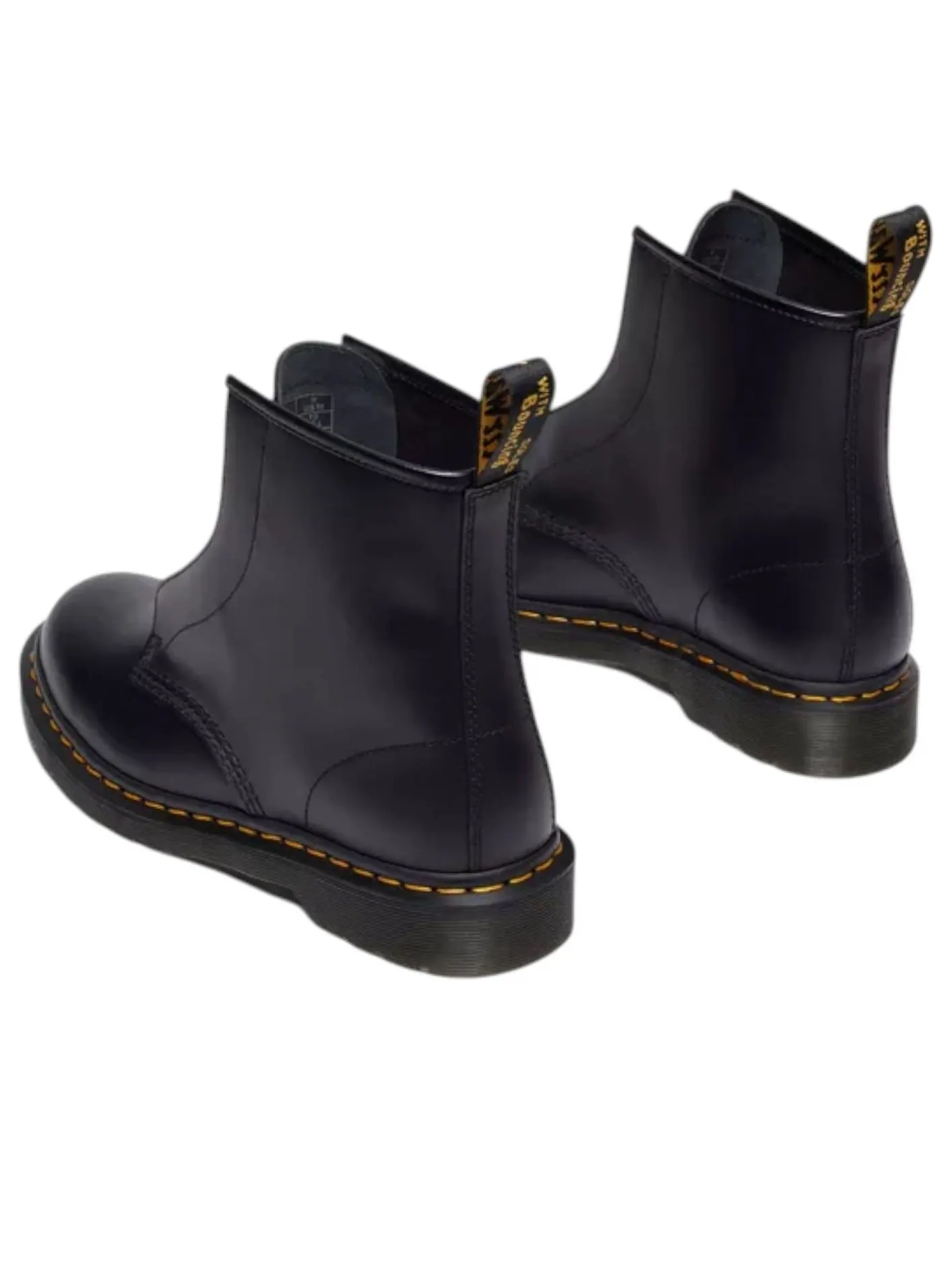 Ботинки Dr. Martens 1460 Laceless Smooth Slip On Boots Черные — изображение 3 из 5, черный