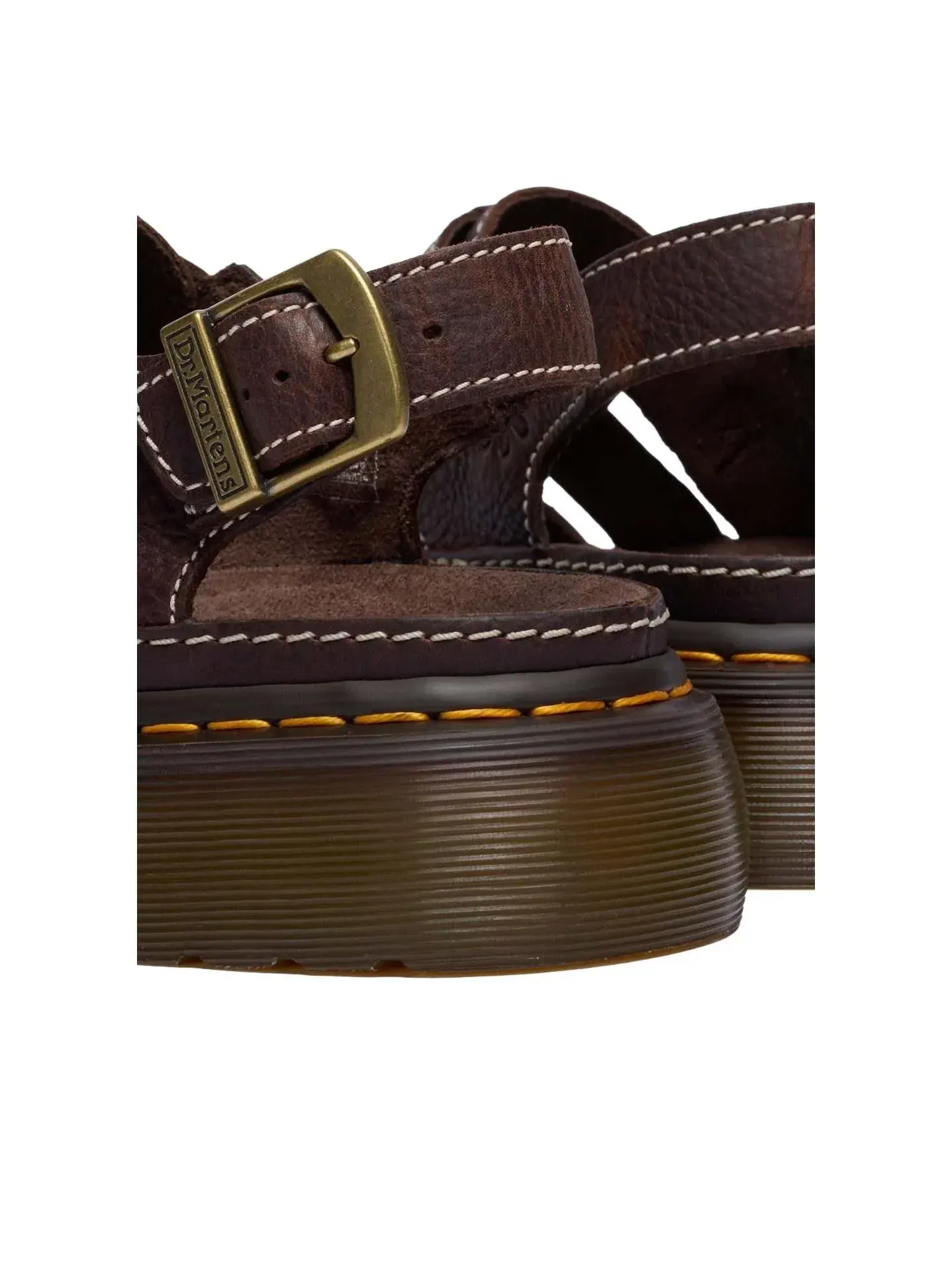 Сандалии Dr. Martens Wrenlie Open Flower — изображение 8 из 9, коричневый
