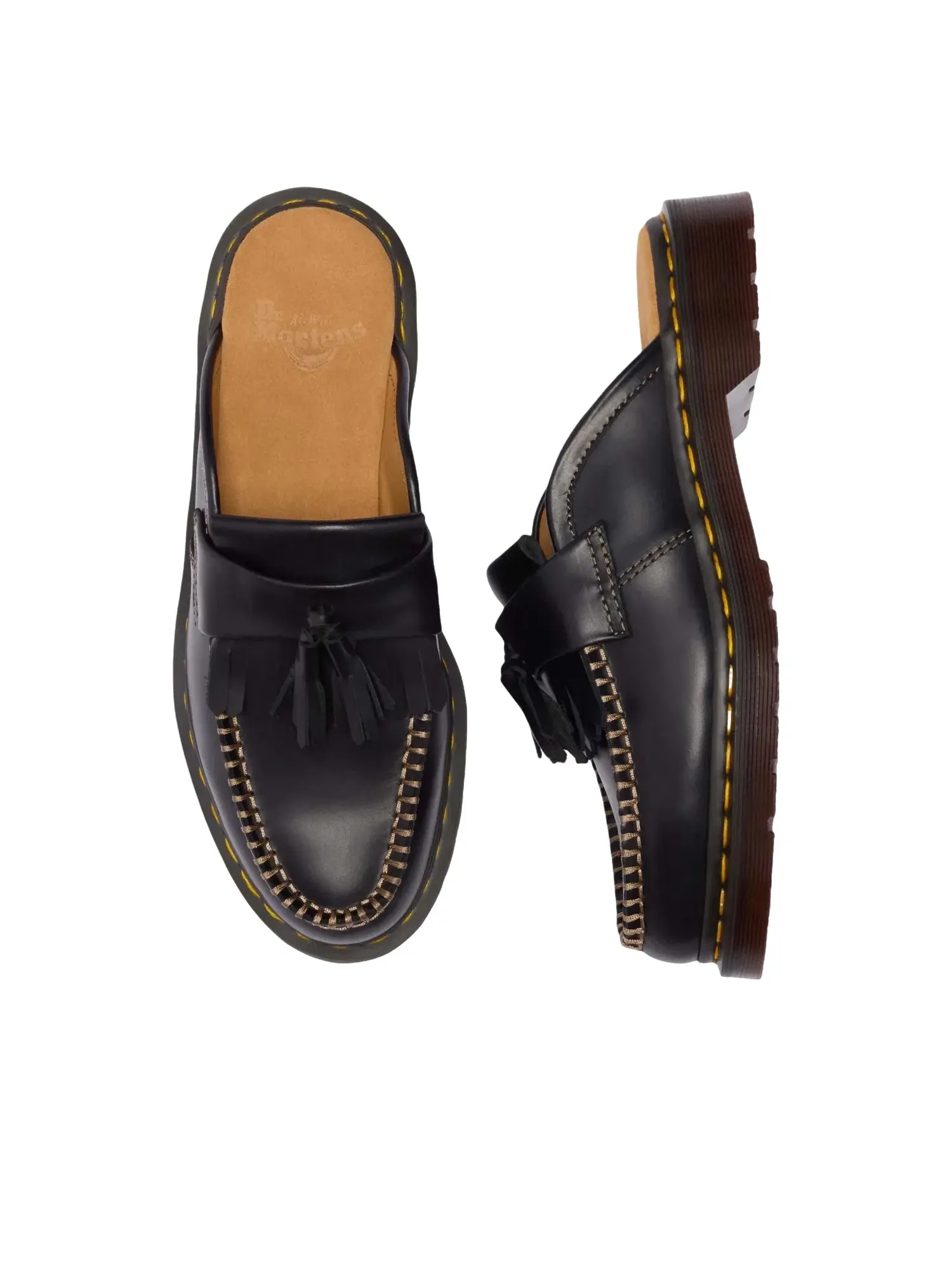 Сабо Dr. Martens Adrian Mule, кожаные — изображение 5 из 6, черный