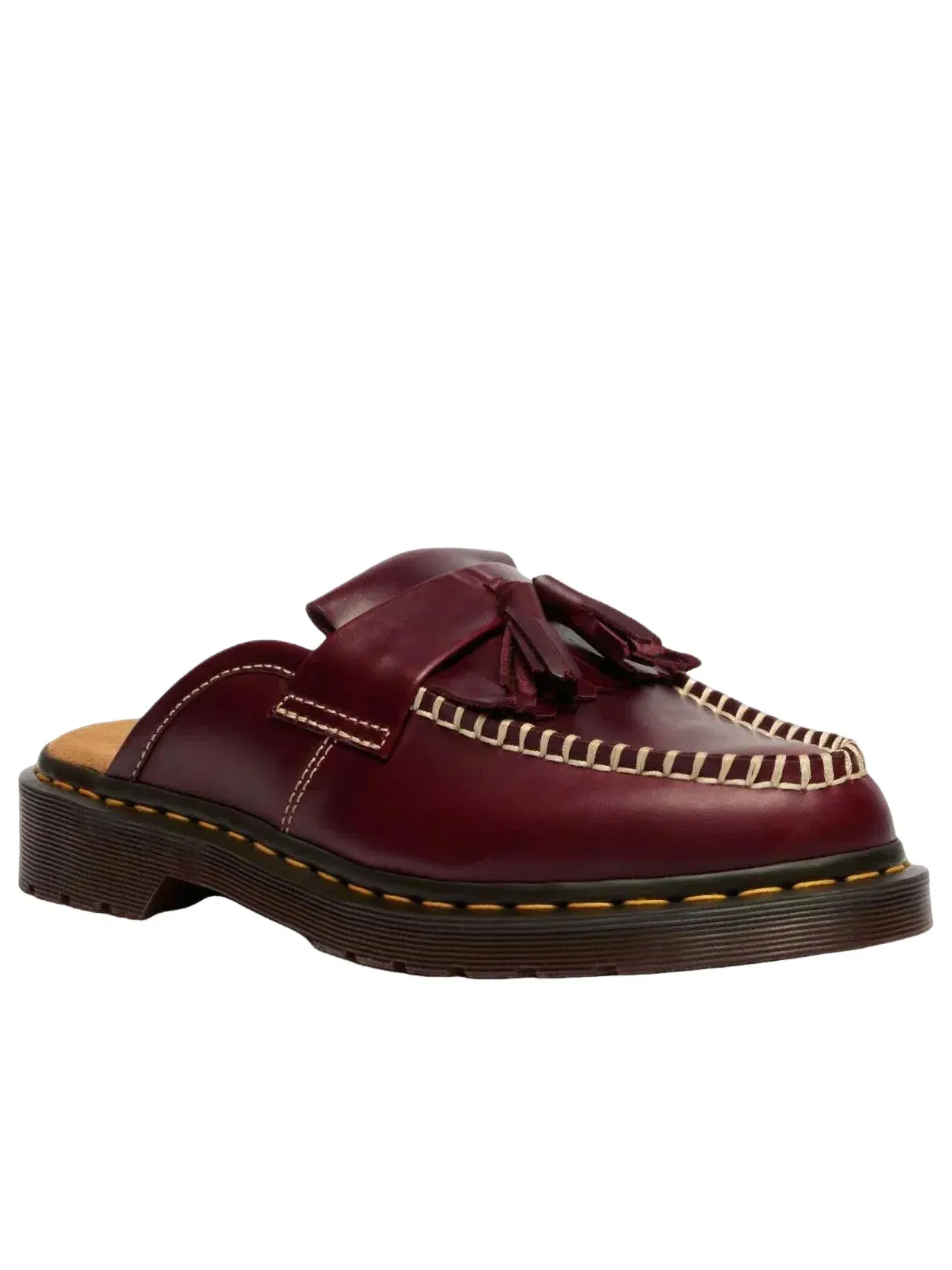 Сабо Dr. Martens Adrian Mule Cherry Red, кожаные — изображение 2 из 6, красный