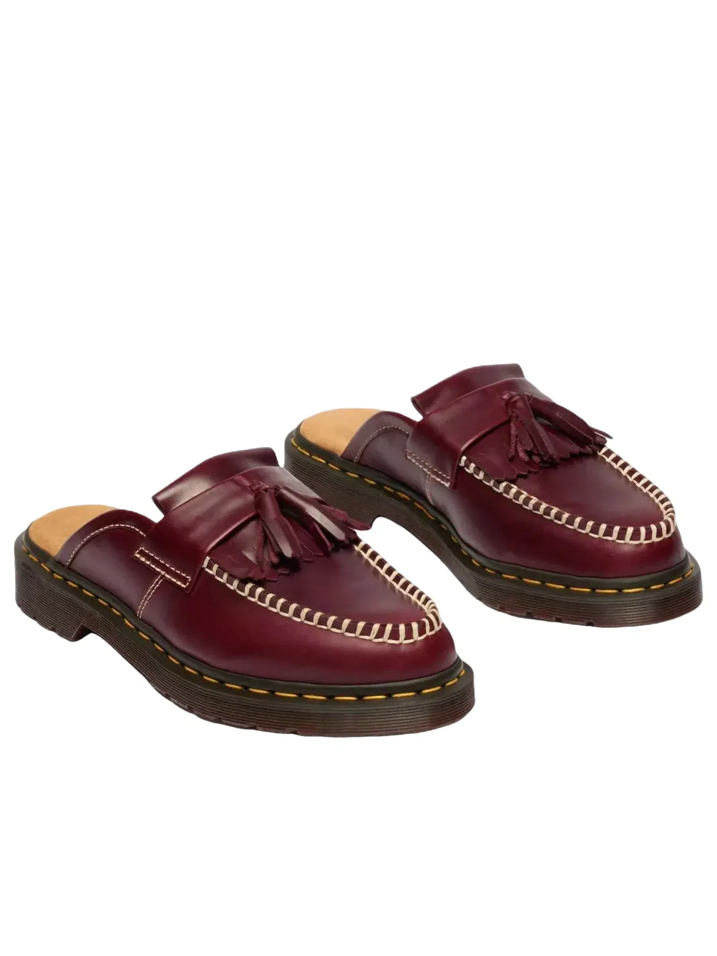 Сабо Dr. Martens Adrian Mule Cherry Red, кожаные — изображение 3 из 6, красный