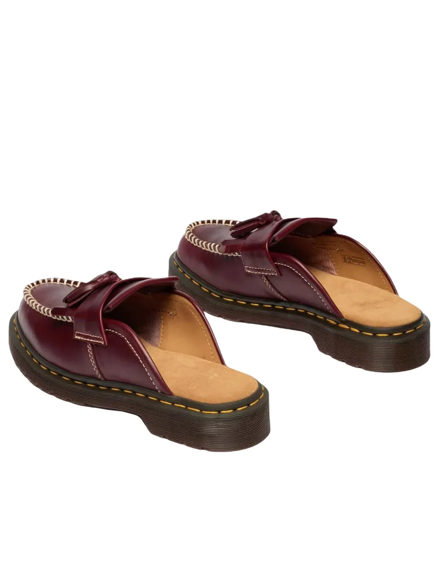 Сабо Dr. Martens Adrian Mule Cherry Red, кожаные — изображение 4 из 6, красный