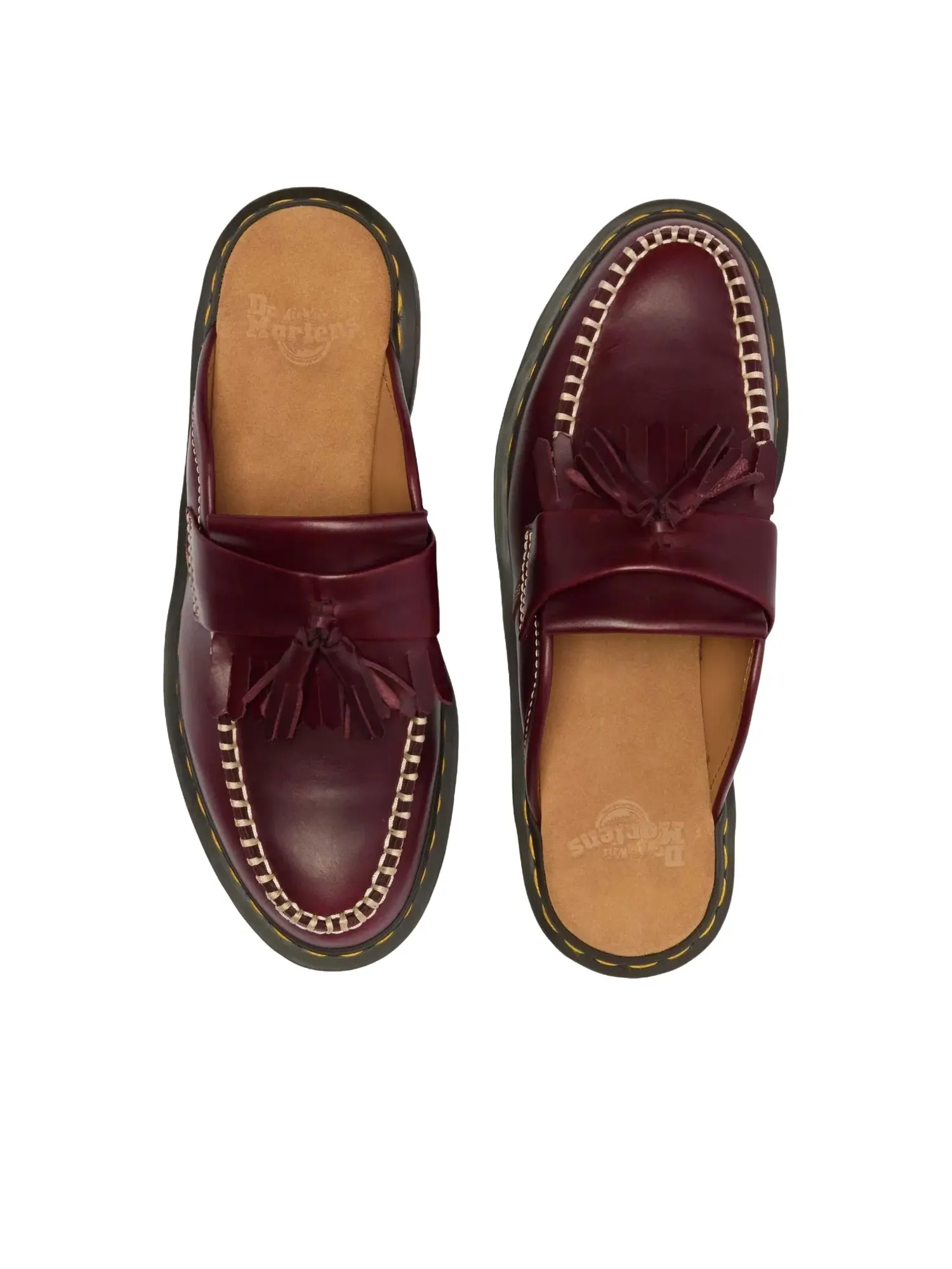Сабо Dr. Martens Adrian Mule Cherry Red, кожаные — изображение 5 из 6, красный
