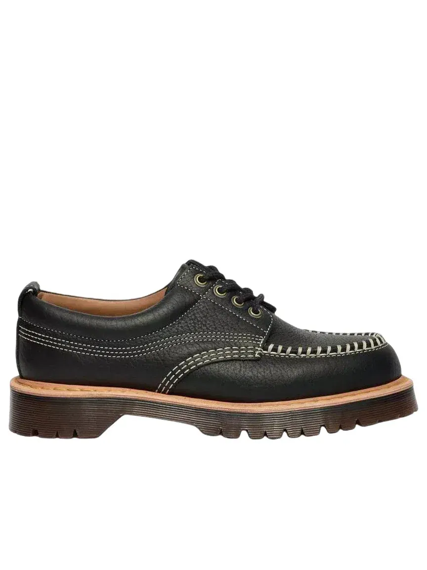 Лоферы Dr. Martens Lowell Black, кожаные — изображение 2 из 7, черный