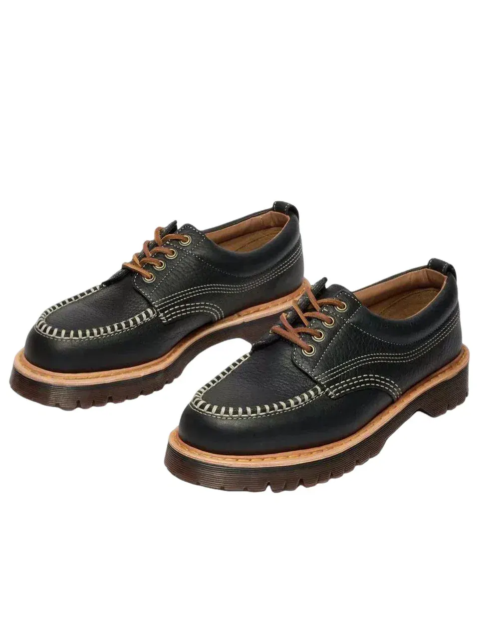 Лоферы Dr. Martens Lowell Black, кожаные — изображение 4 из 7, черный