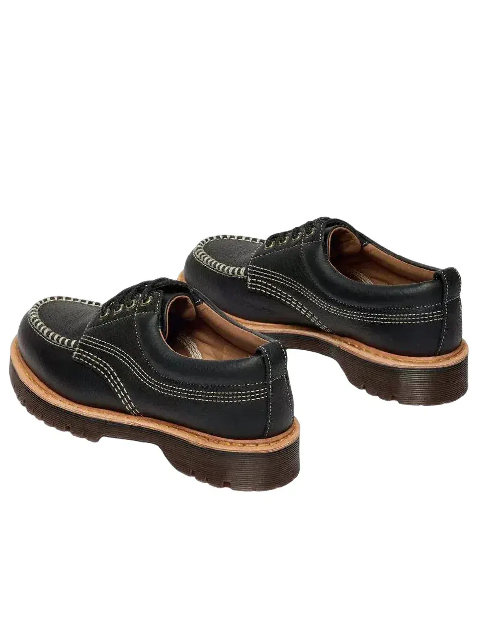 Лоферы Dr. Martens Lowell Black, кожаные — изображение 6 из 7, черный