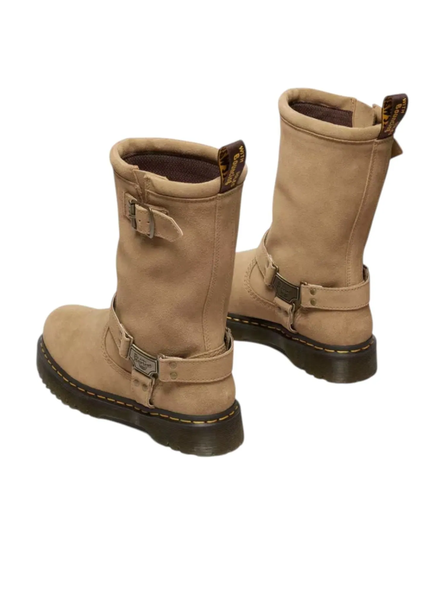 Ботинки Dr. Martens Anistone Hi Biker Boots Savannah Tan — изображение 3 из 5, бежевый