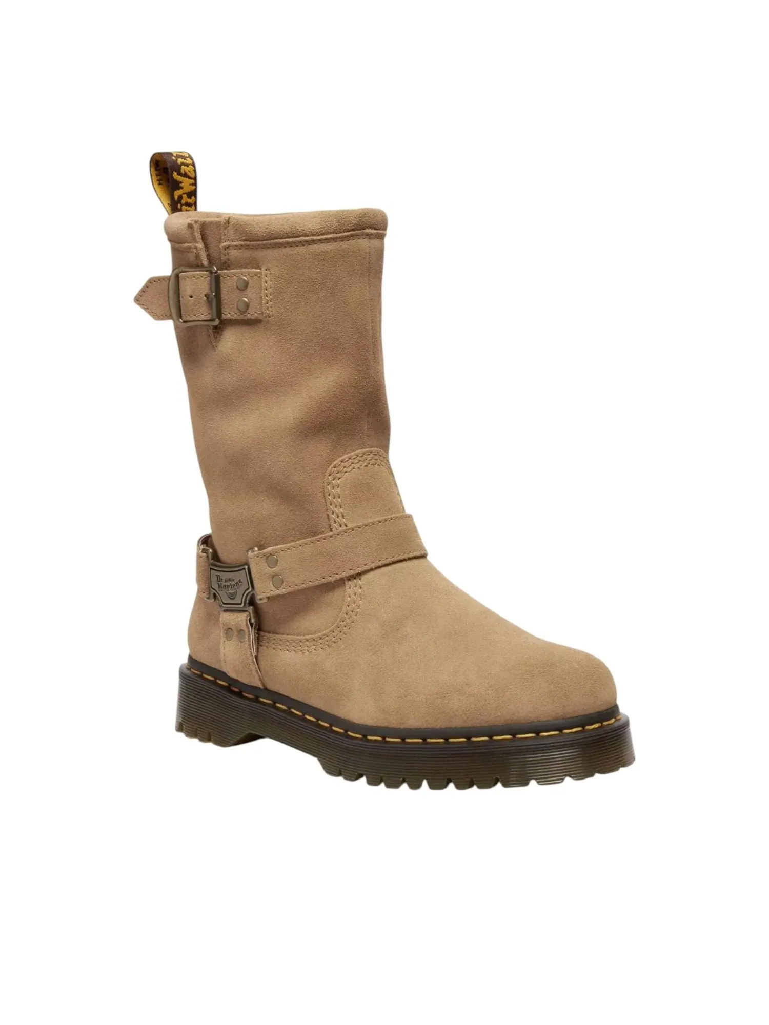 Ботинки Dr. Martens Anistone Hi Biker Boots Savannah Tan — изображение 5 из 5, бежевый