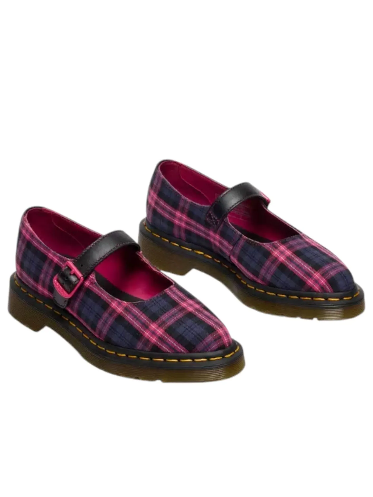 Кроссовки Dr. Martens Elphie MJ Tartan, низкие — изображение 2 из 6, мульти