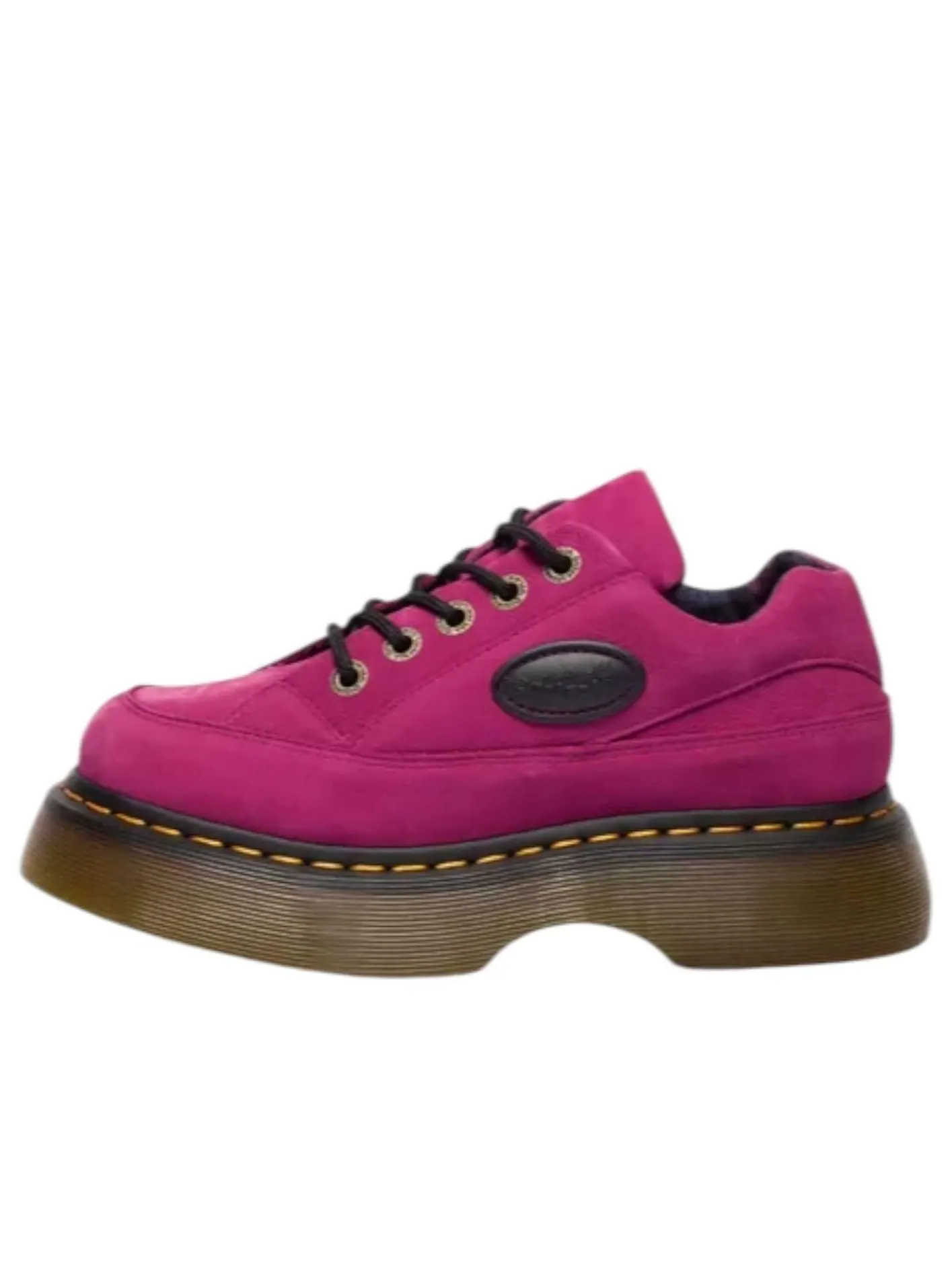 Ботинки Dr. Martens BUZZ 5-EYE Milled Nubuck — изображение 1 из 5, розовый