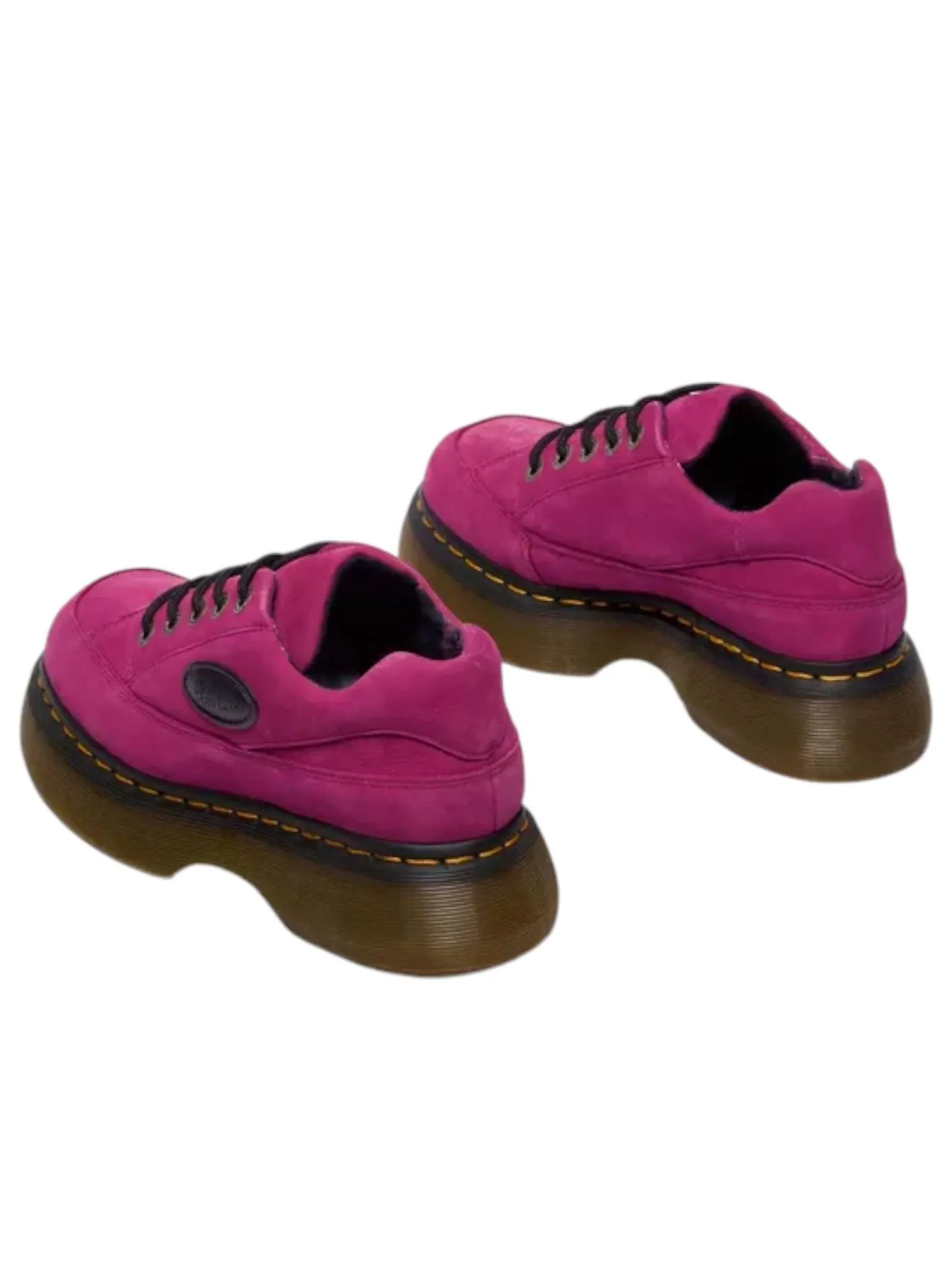 Ботинки Dr. Martens BUZZ 5-EYE Milled Nubuck — изображение 3 из 5, розовый