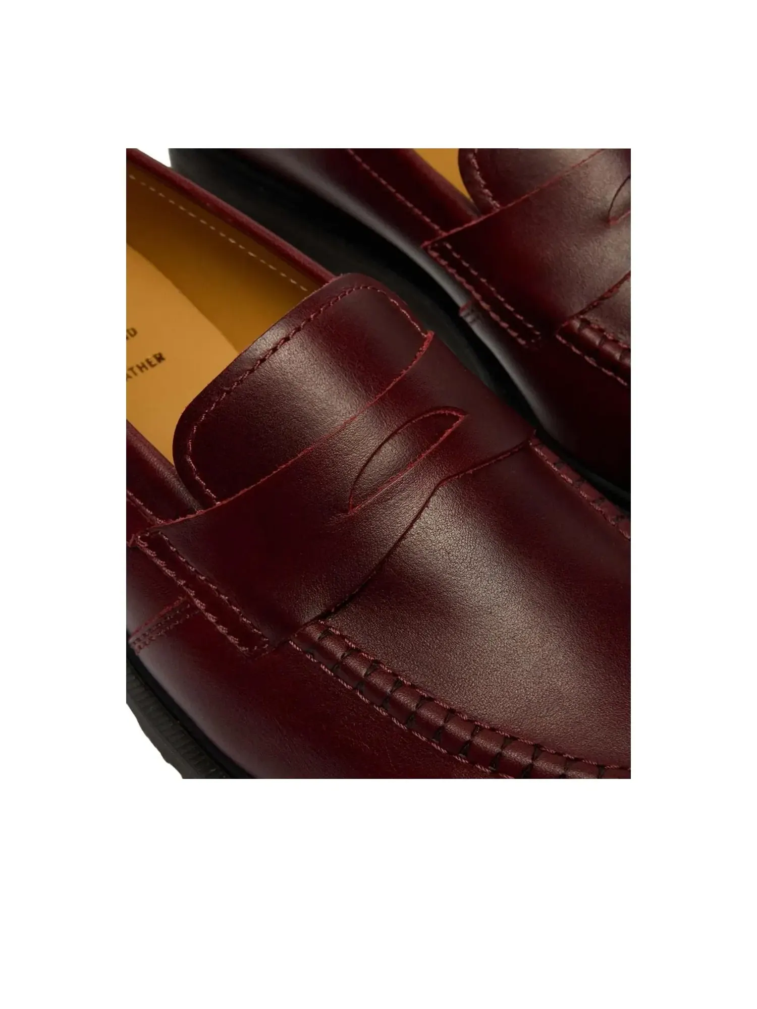 Лоферы Dr. Martens MIE Delapre Penny Loafer бордовые — изображение 8 из 9, бордовый