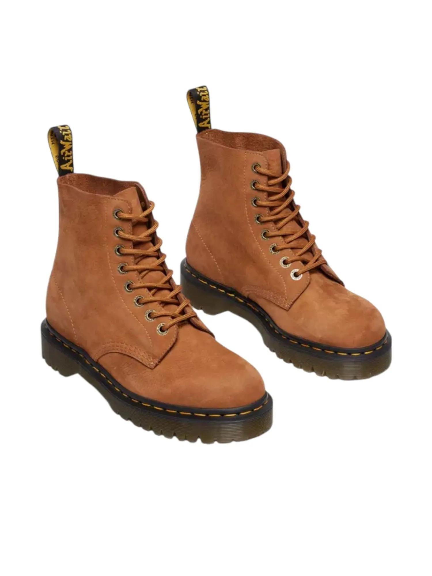 Ботинки Dr. Martens 1460 Pascal Bex, нубуковые — изображение 2 из 5, коричневый