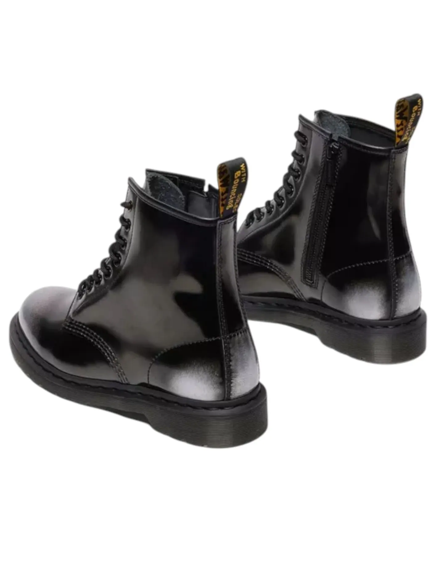 Ботинки Dr. Martens 1460 Zip Arcadia, кожаные — изображение 3 из 5, черный