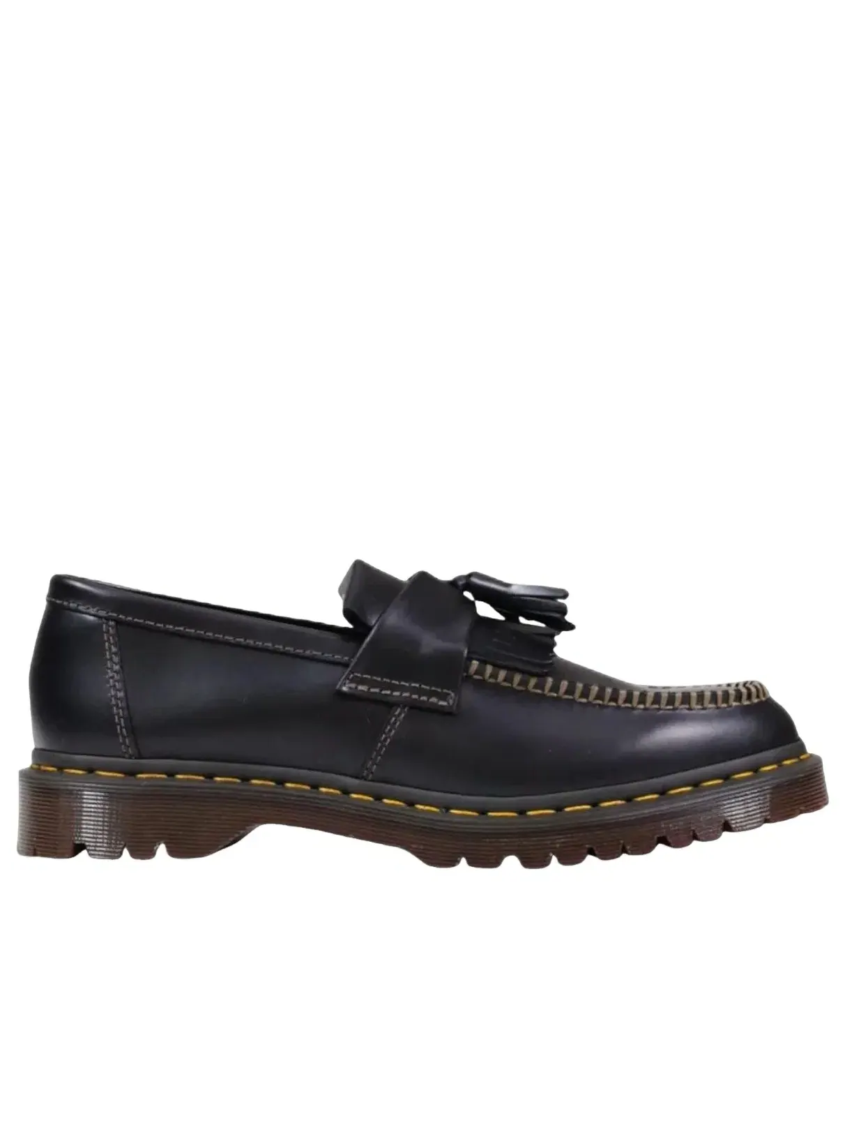 Лоферы женские Dr. Martens Adrian с кисточками — изображение 2 из 5, черный