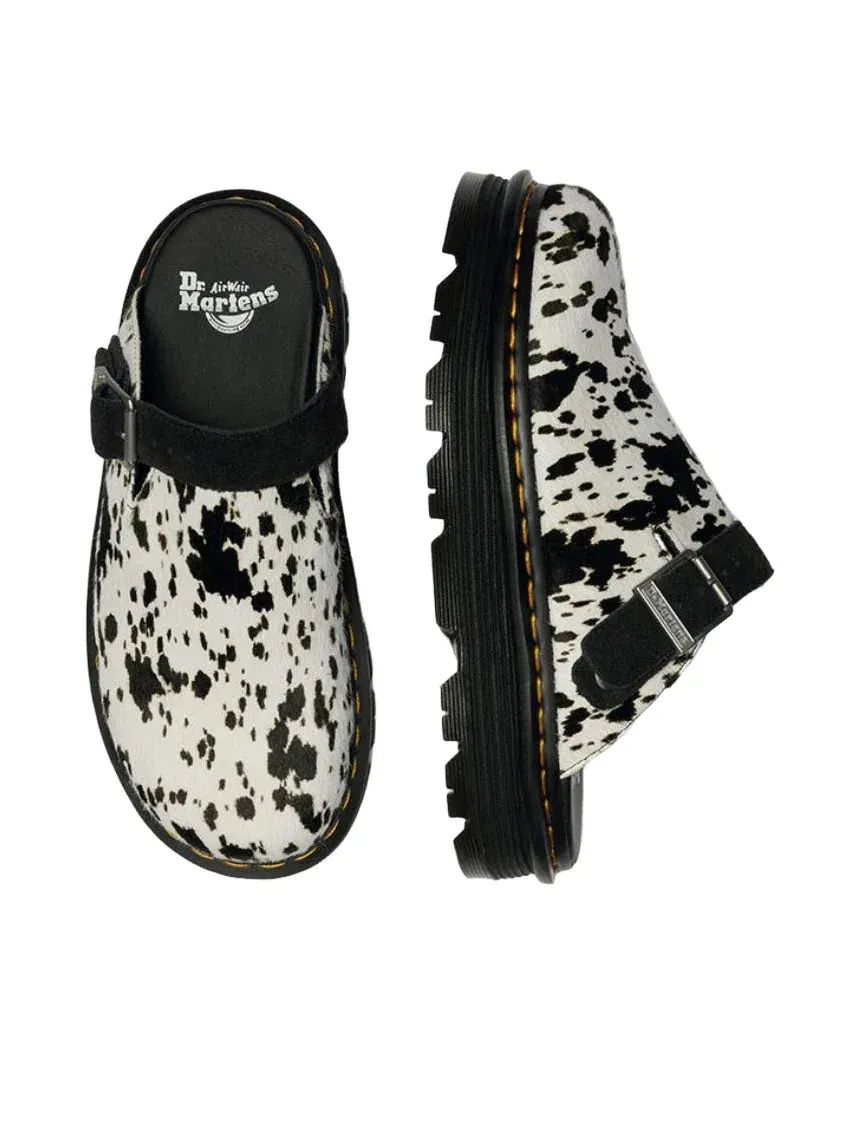 Мюли Dr. Martens Zebzag Mule 'Dalmatian', кожаные — изображение 4 из 4, белый