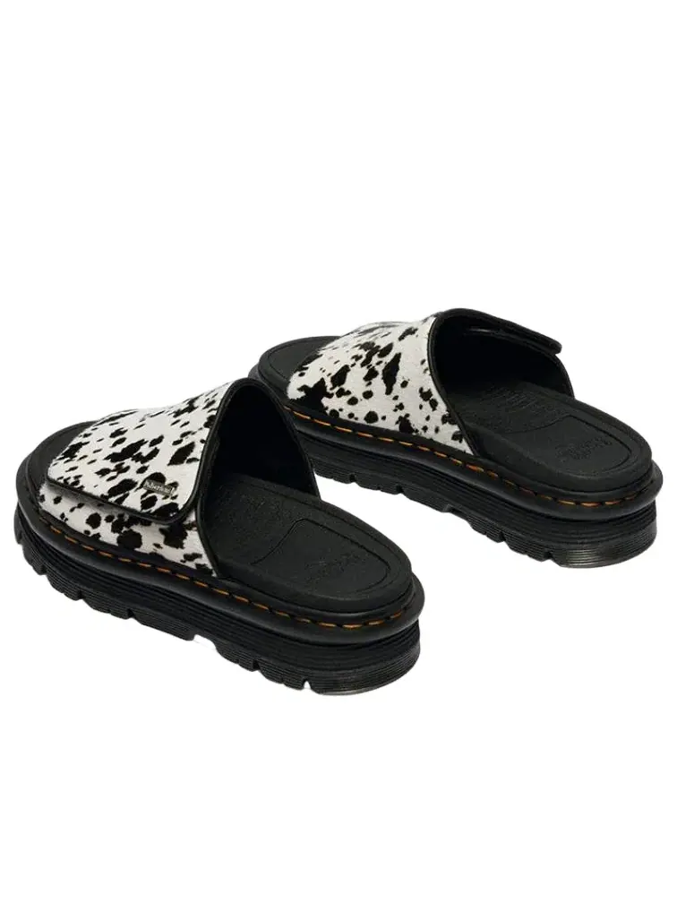Сандалии Dr. Martens Zebzag Slide Sandal 'Dalmatian' — изображение 4 из 5, белый