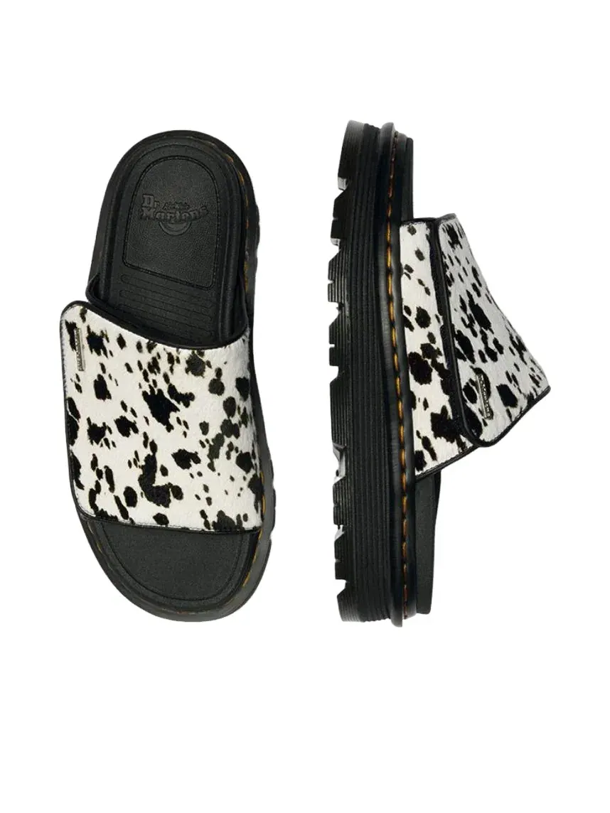 Сандалии Dr. Martens Zebzag Slide Sandal 'Dalmatian' — изображение 5 из 5, белый