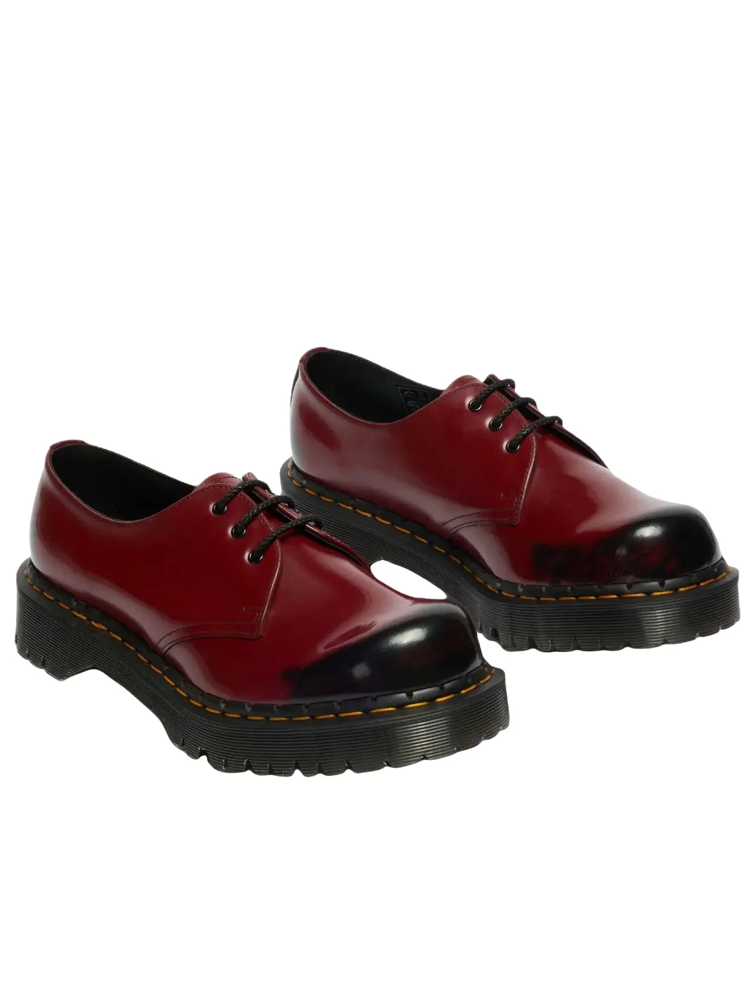 Туфли мужские Dr. Martens 1461 кожаные с шнуровкой — изображение 3 из 6, мульти