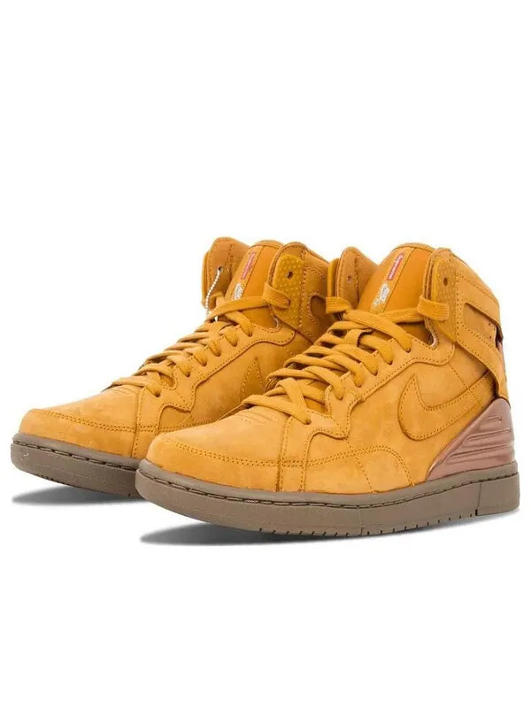 Кроссовки x supreme zoom air 94 hi 'wheat' Nike — изображение 2 из 3, золотистый