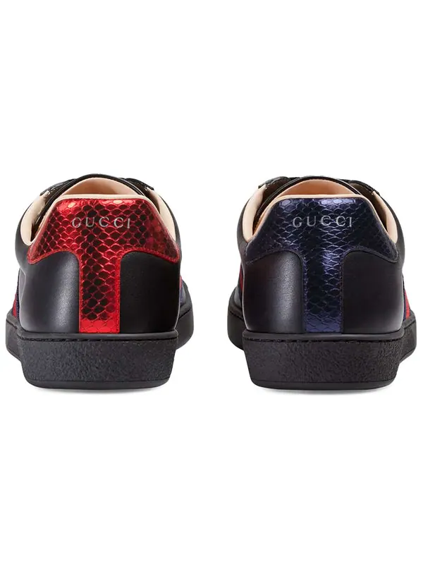 Кроссовки ace embroidered Gucci — изображение 4 из 4, черный