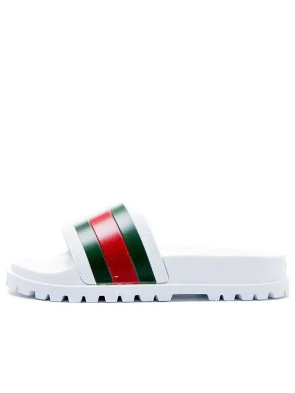Сандалии web slide 'white' Gucci — изображение 1 из 4, белый