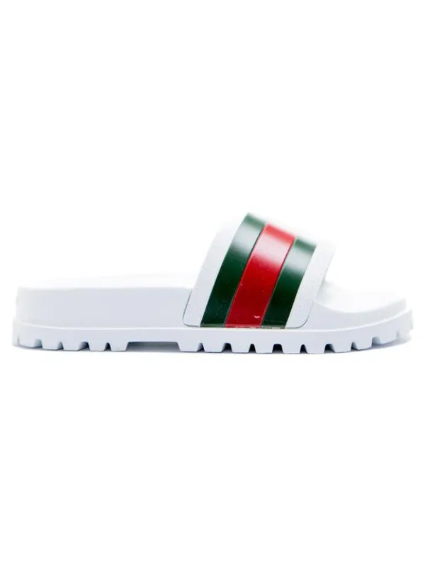 Сандалии web slide 'white' Gucci — изображение 2 из 4, белый