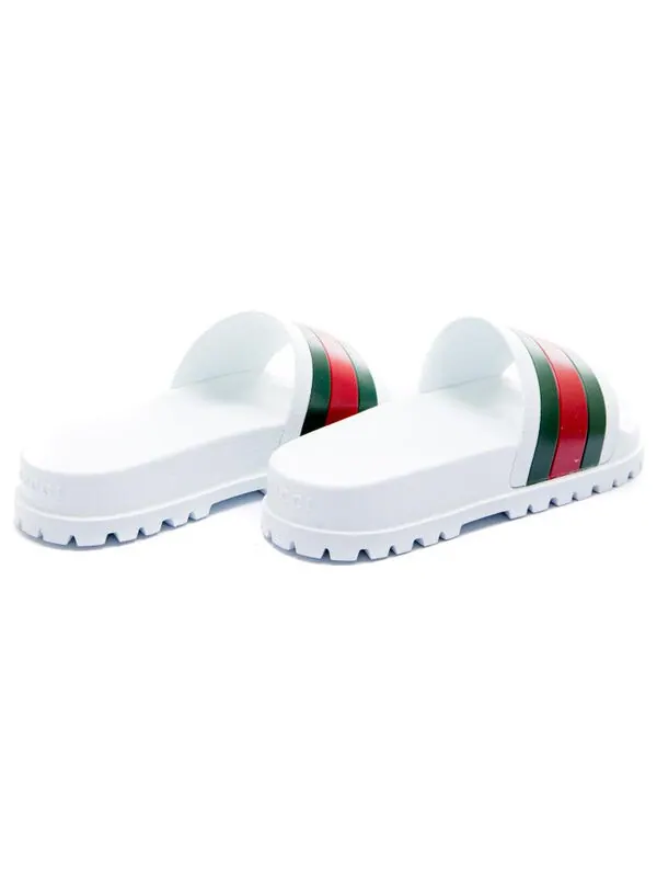 Сандалии web slide 'white' Gucci — изображение 4 из 4, белый