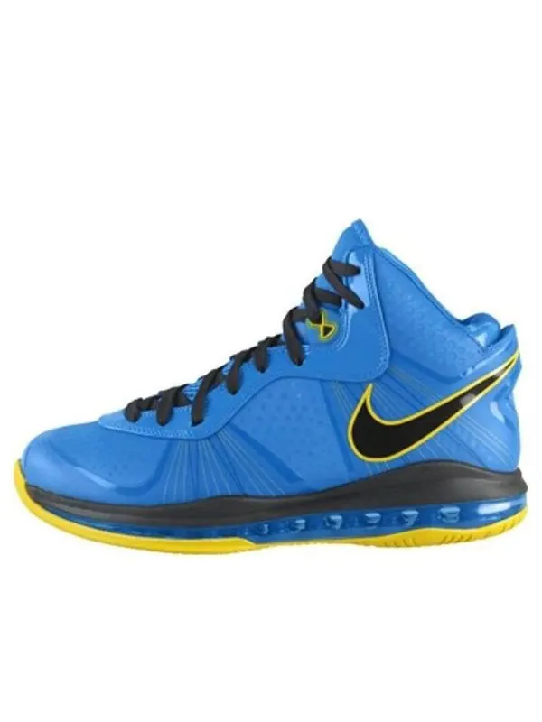 Кроссовки lebron 8 v 2 Nike — изображение 1 из 3, синий/черный/желтый