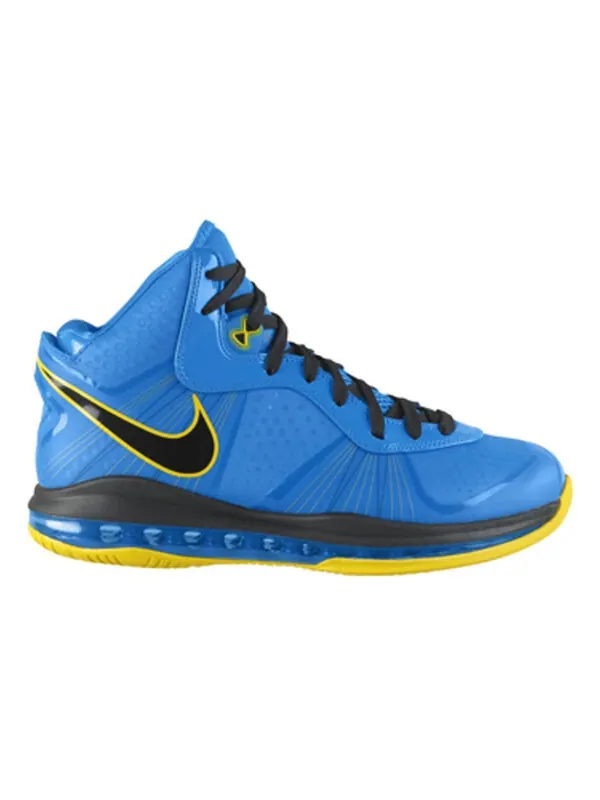 Кроссовки lebron 8 v 2 Nike — изображение 2 из 3, синий/черный/желтый