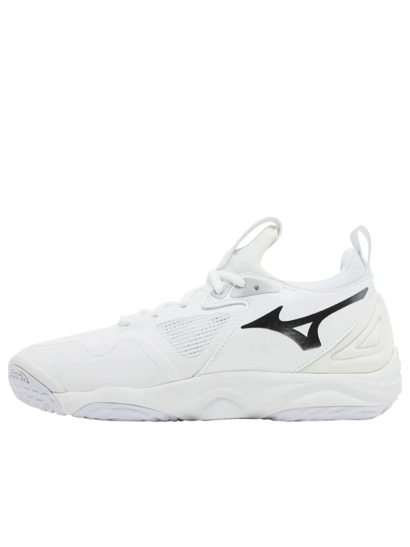 (WMNS) Mizuno Wave Momentum 3 'White Black' — изображение 5 из 5, белый/черный