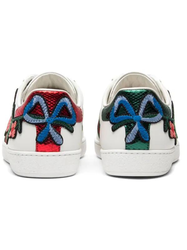 Кроссовки ace embroidered Gucci — изображение 4 из 4, белый