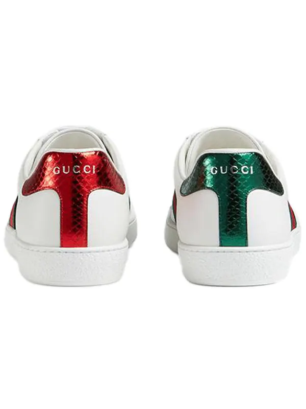 Кроссовки ace embroidered 'bee' 431942-a38g0-9064 Gucci — изображение 3 из 4, белый