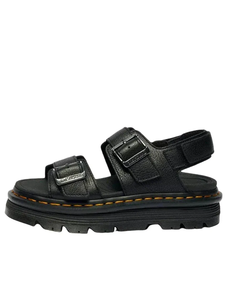 Сандалии мужские Dr. Martens Zebzag Pisa кожаные с закрытым носком — изображение 1 из 7, черный