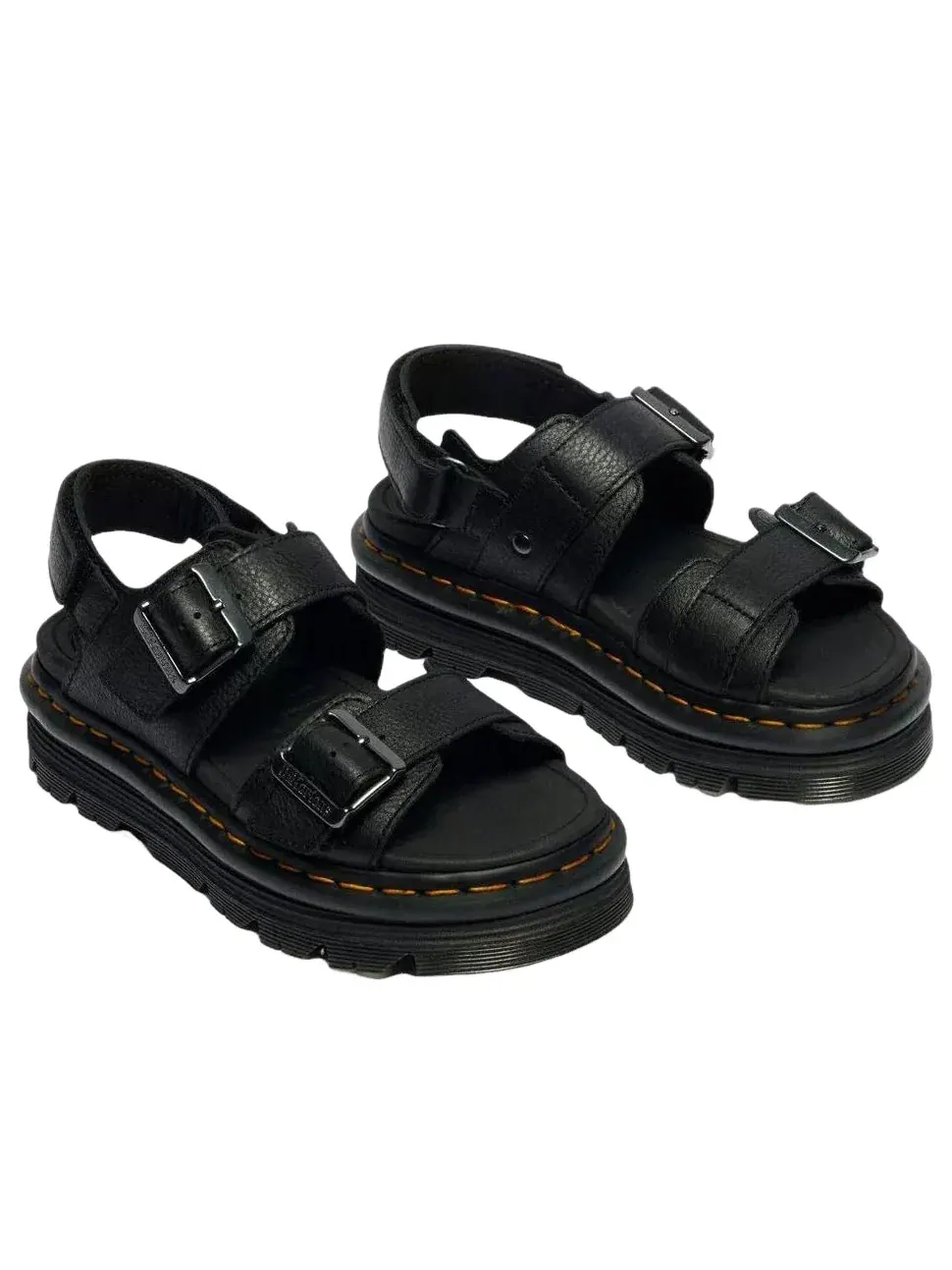 Сандалии мужские Dr. Martens Zebzag Pisa кожаные с закрытым носком — изображение 4 из 7, черный