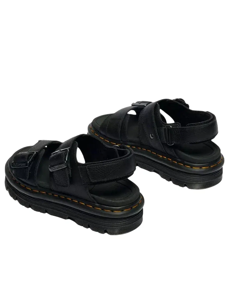 Сандалии мужские Dr. Martens Zebzag Pisa кожаные с закрытым носком — изображение 6 из 7, черный