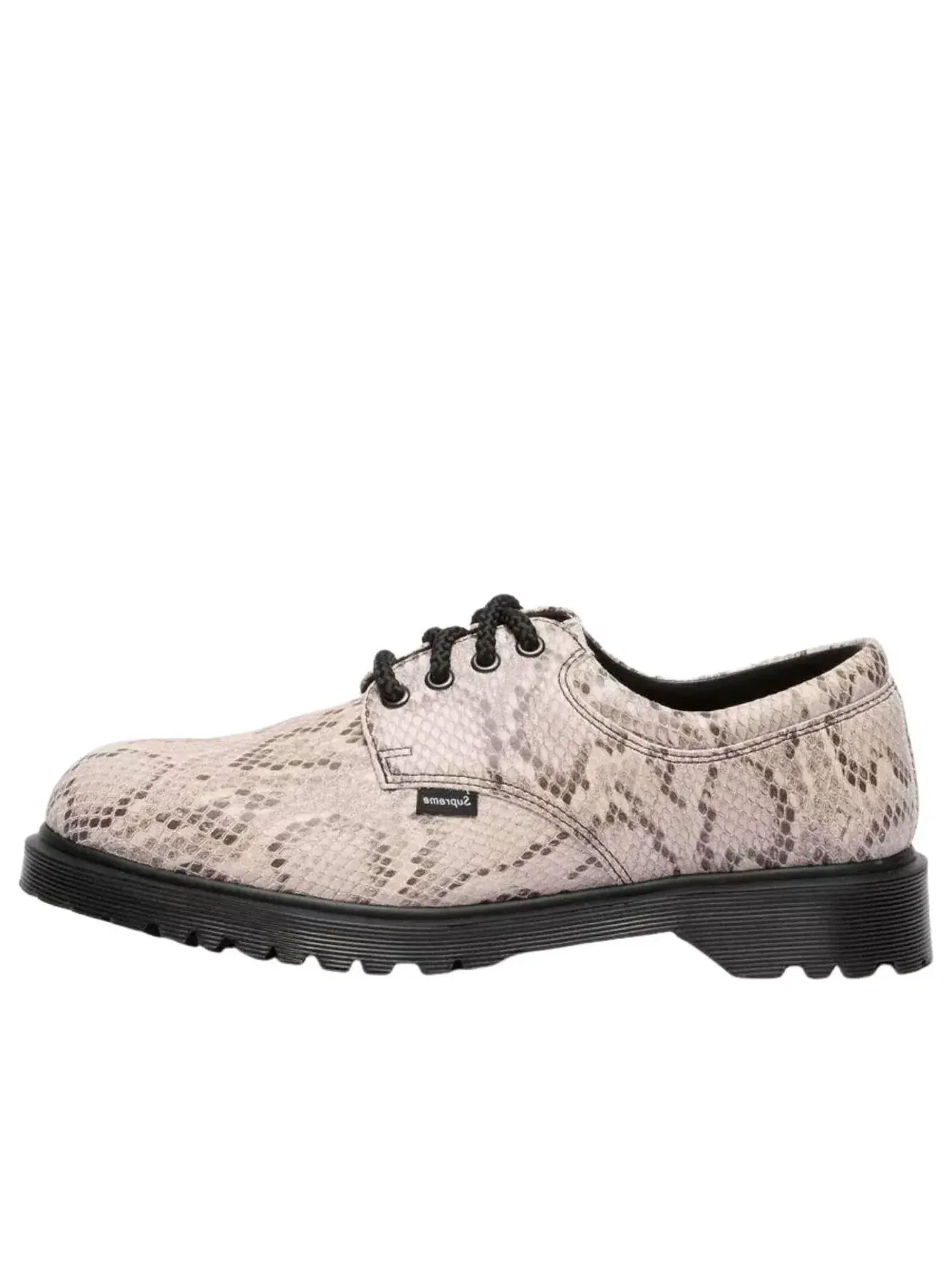 Кроссовки Dr. Martens x Supreme 4-Eye Postal Supreme 'Snakeskin' — изображение 1 из 6, белый