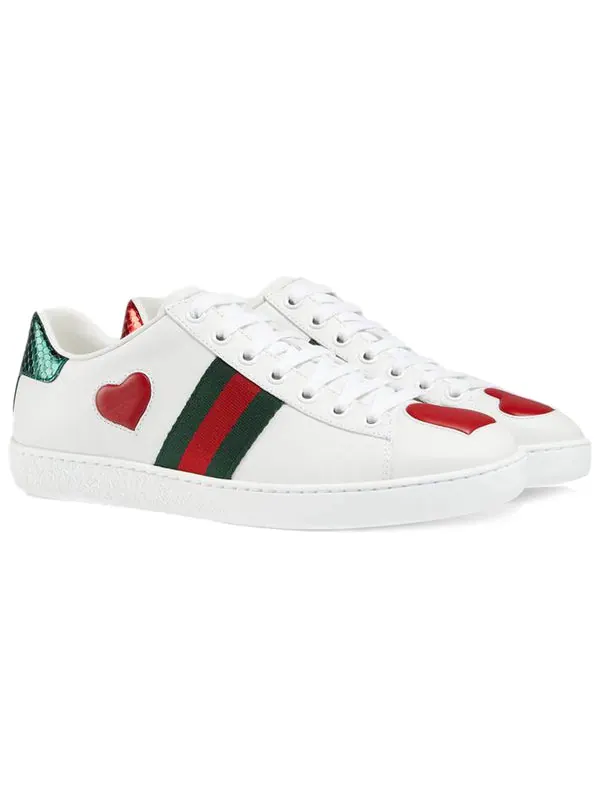 Кроссовки ace low Gucci — изображение 2 из 4, белый