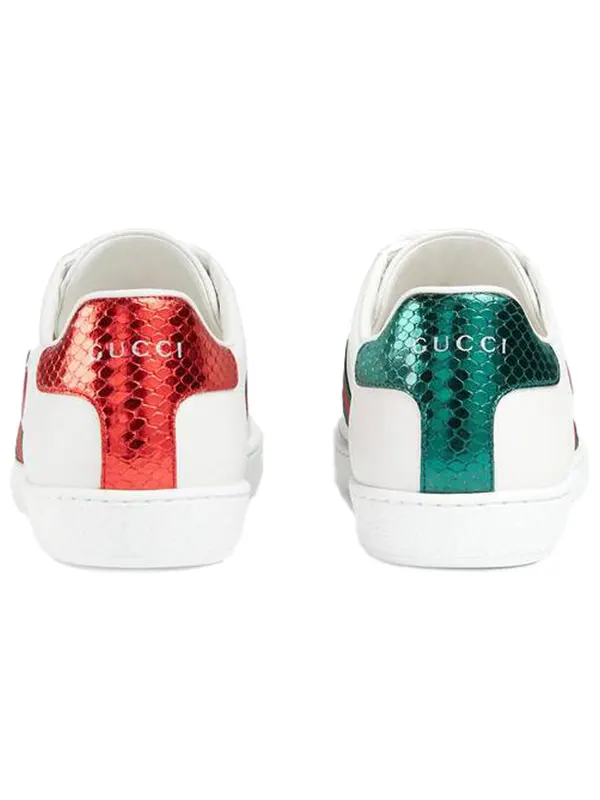 Кроссовки ace low Gucci — изображение 4 из 4, белый