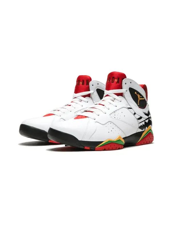 Кроссовки 7 ретро премиум Air Jordan — изображение 3 из 4, белый/-черный-красный