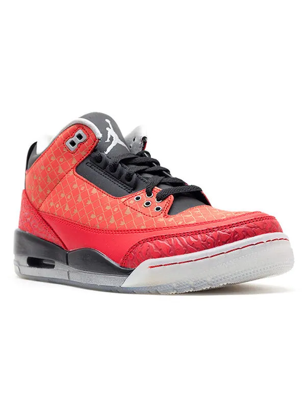 Кроссовки 3 ретро Air Jordan — изображение 2 из 4, красный