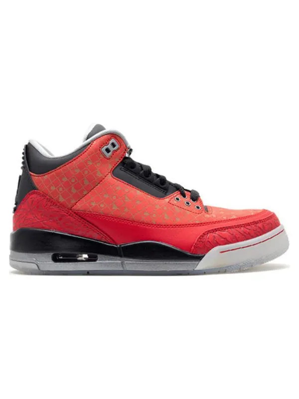 Кроссовки 3 ретро doernbecher Air Jordan — изображение 2 из 4, красный//черный