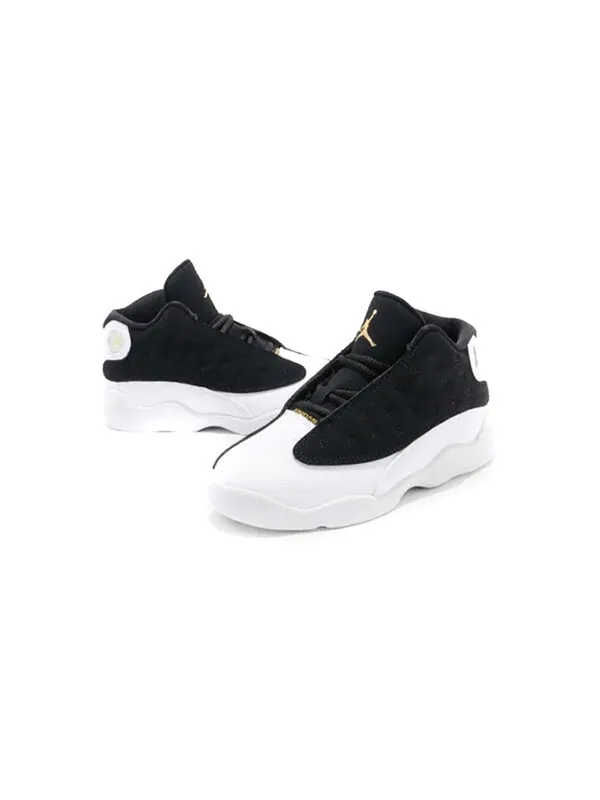 Кроссовки 13 ретро Air Jordan — изображение 4 из 4, черный/белый