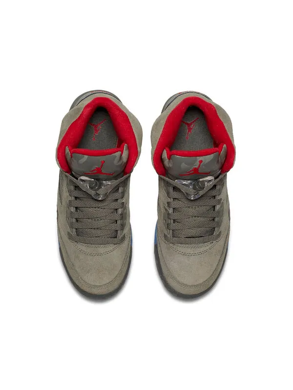 Кроссовки 5 retro 'camo' Air Jordan — изображение 4 из 4, огненный