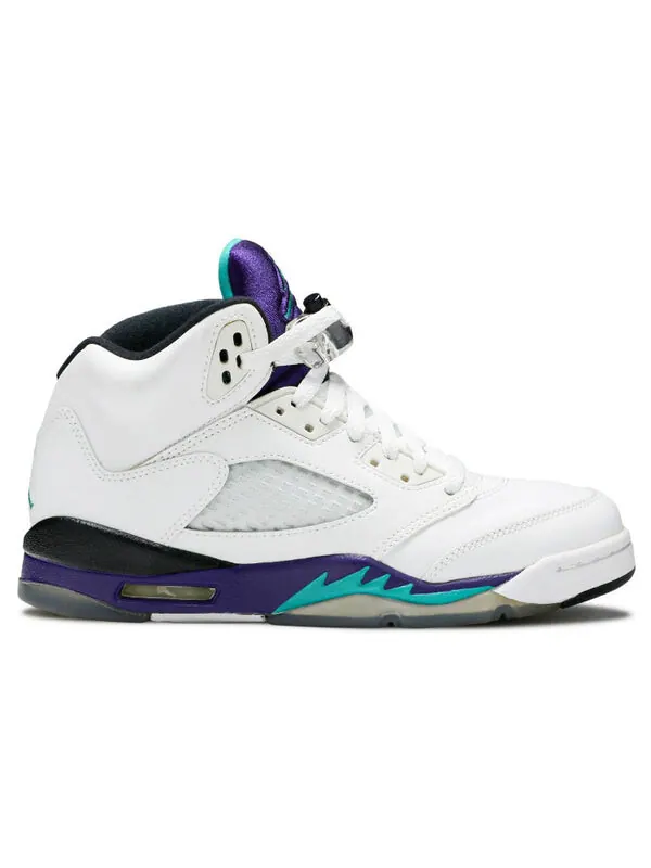 Кроссовки 5 ретро Air Jordan — изображение 2 из 4, белый/--синий